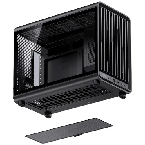 Case PC JONSBO D33 Black – Mini Tower M-ATX| VGA 435m| AIO 360mm